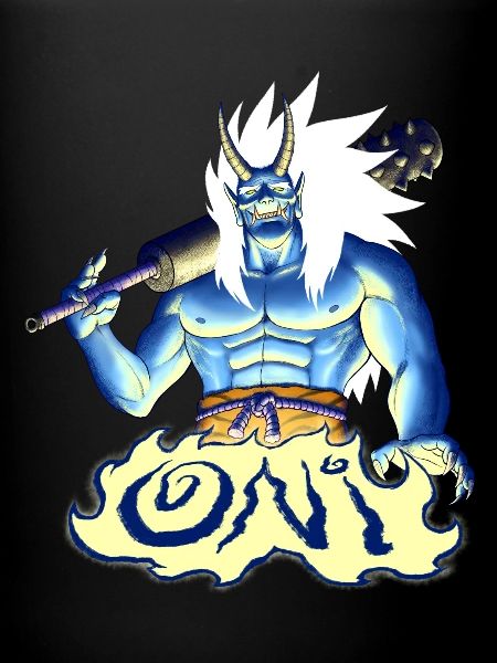 Oni bleu