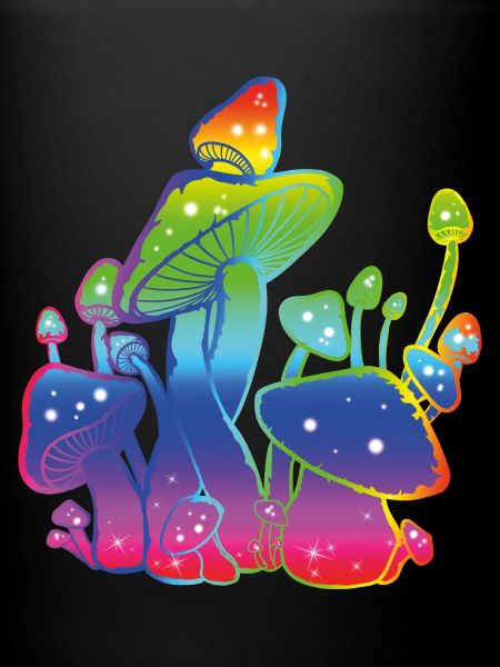 Champignons arc-en-ciel