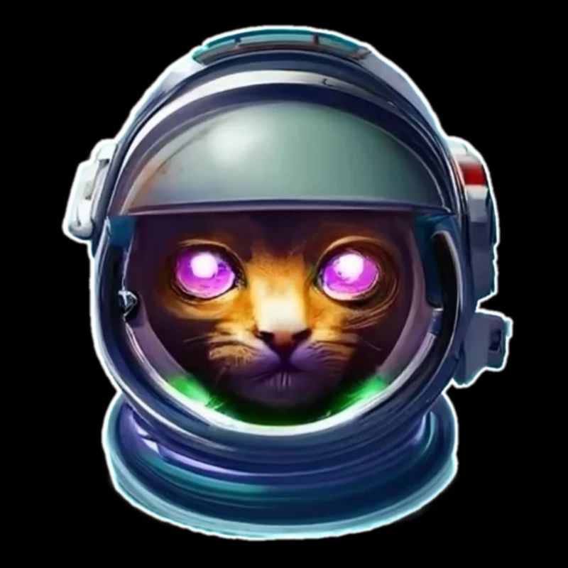 Chat Astronaute du Futur