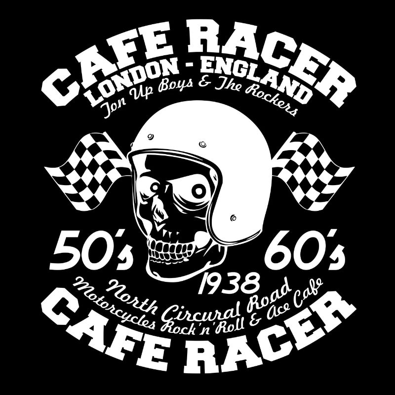 Motorcycle pattern - Cafe Racer