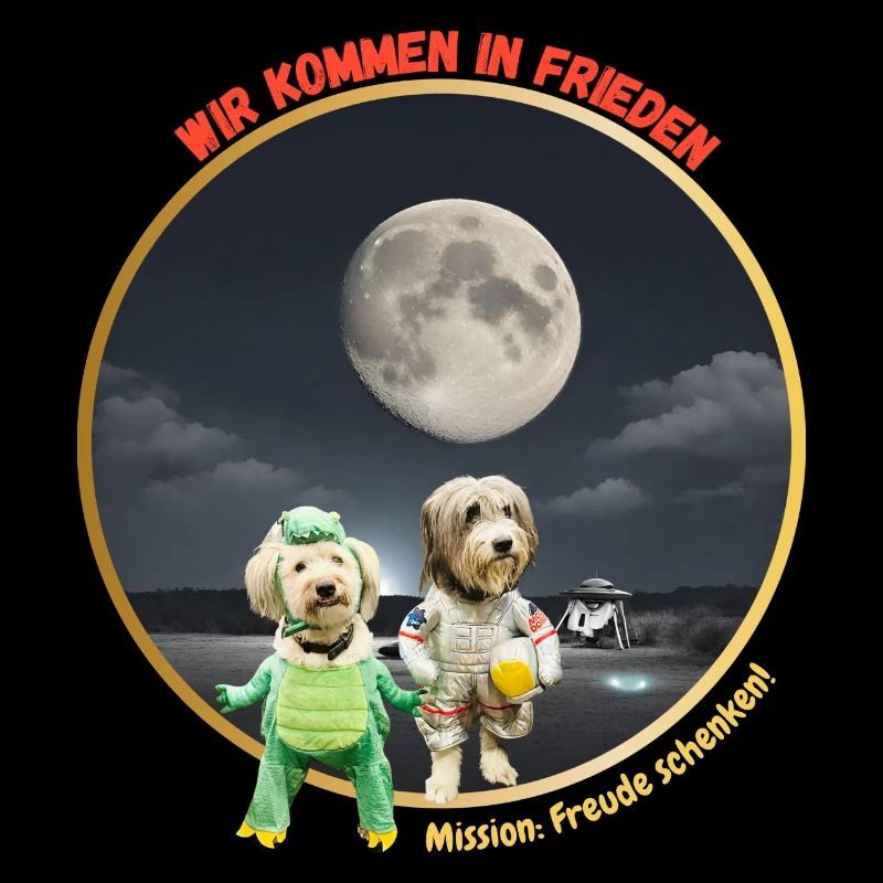 Wir kommen in Frieden