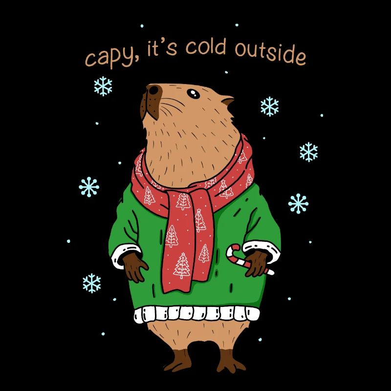 Capybara Winter