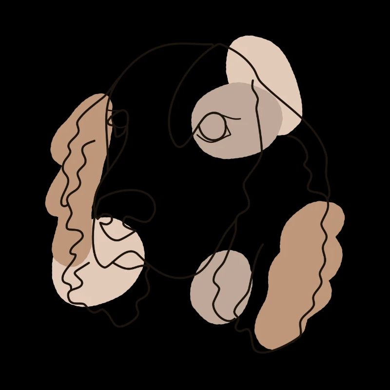 SPANIEL line art