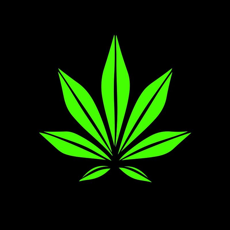 Hanfblatt Weed Hanf Symbol