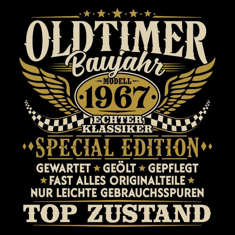 Oldtimer Baujahr 1967 Jahrgang Geburtstag Geschenk