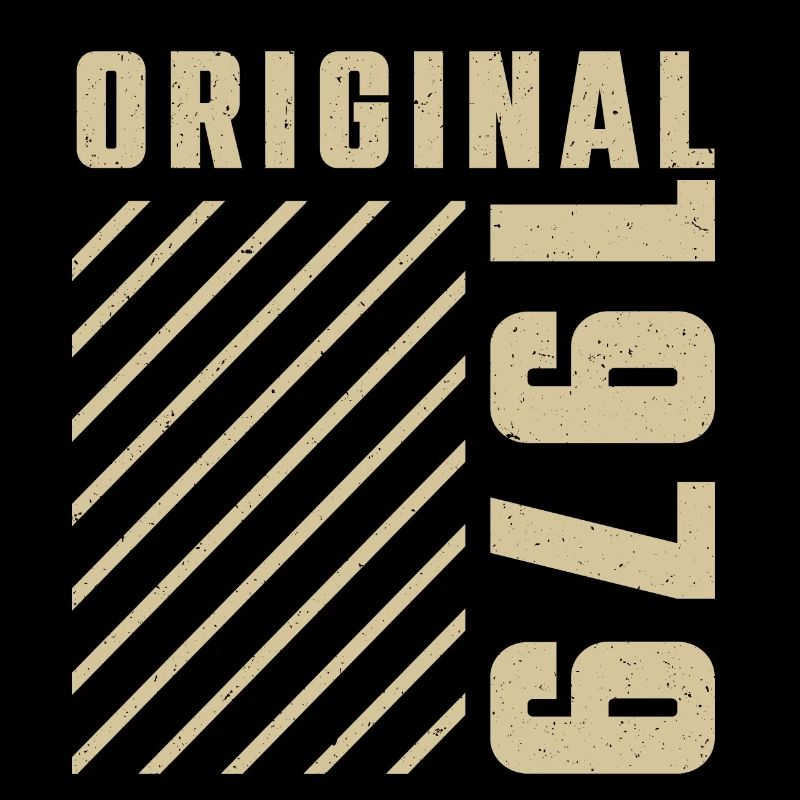 Original 1979 Authentic 1979 Vintage Bursdag