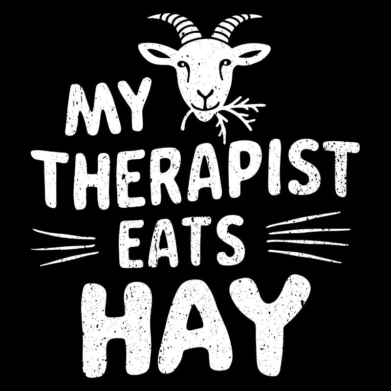 My therapist eats hay – goat love