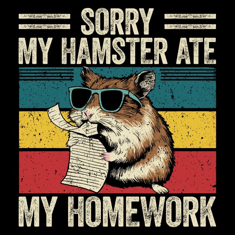 Drôle de dicton pour les fans de hamsters