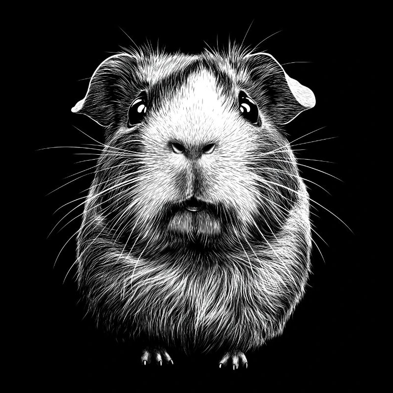 cochon d’Inde portrait rongeur rongeurs animaux
