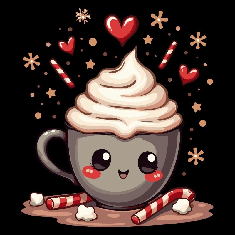 I love hot chocolate
