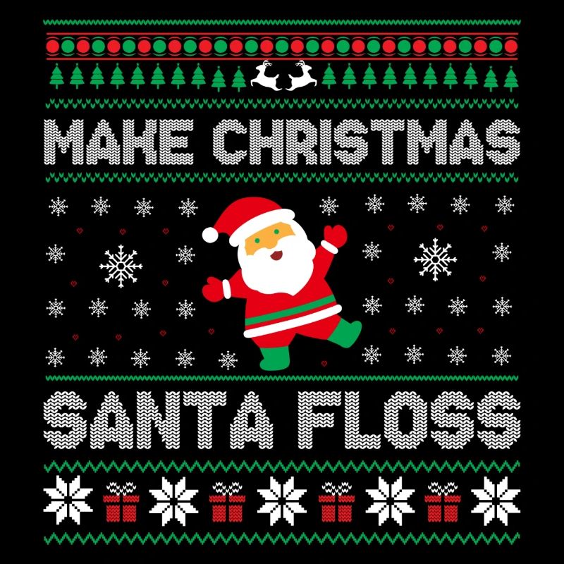 Make Christmas Santa floss
