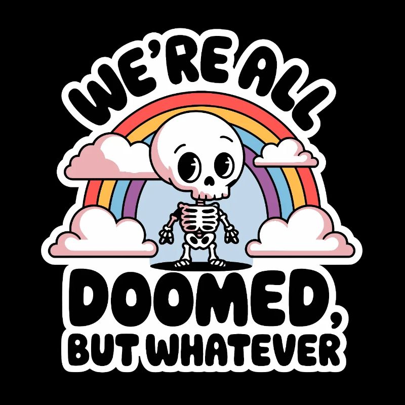 Funny Skeleton – We're All Lost