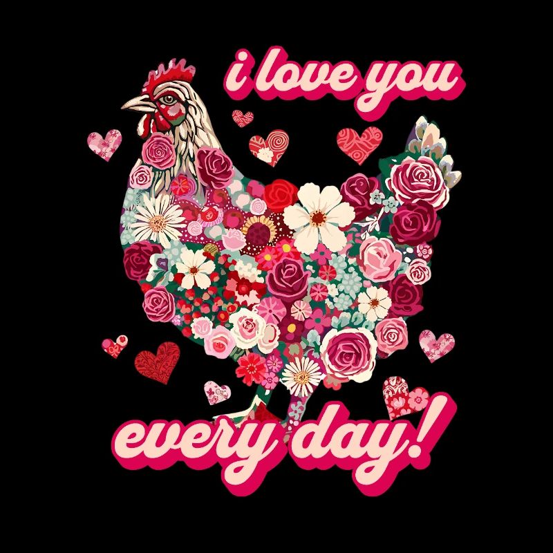 Cadeau de poulet mignon