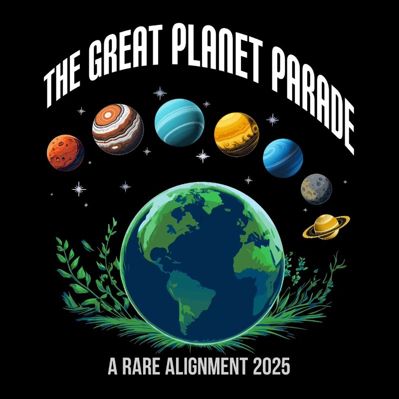 Die große Planetparade 2025