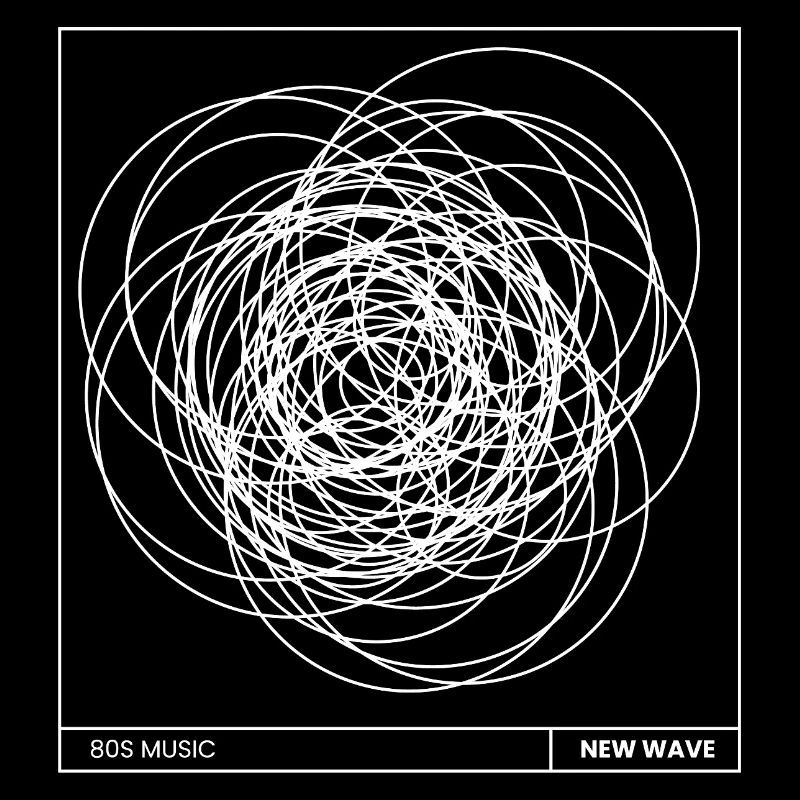 Conception d'affiches New Wave