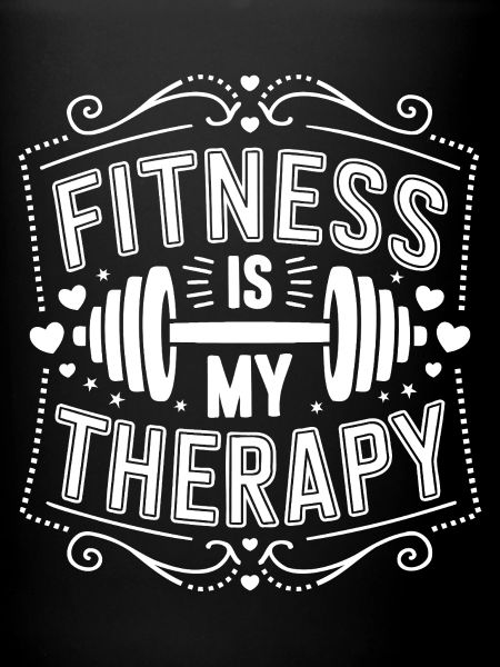 Motivating Fitness Black Pattern