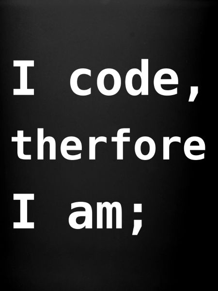 Ich programmiere, also bin ich