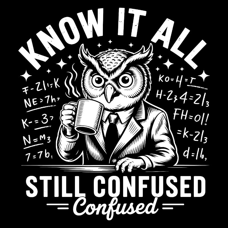 Alleswissende Eule immer noch verwirrt