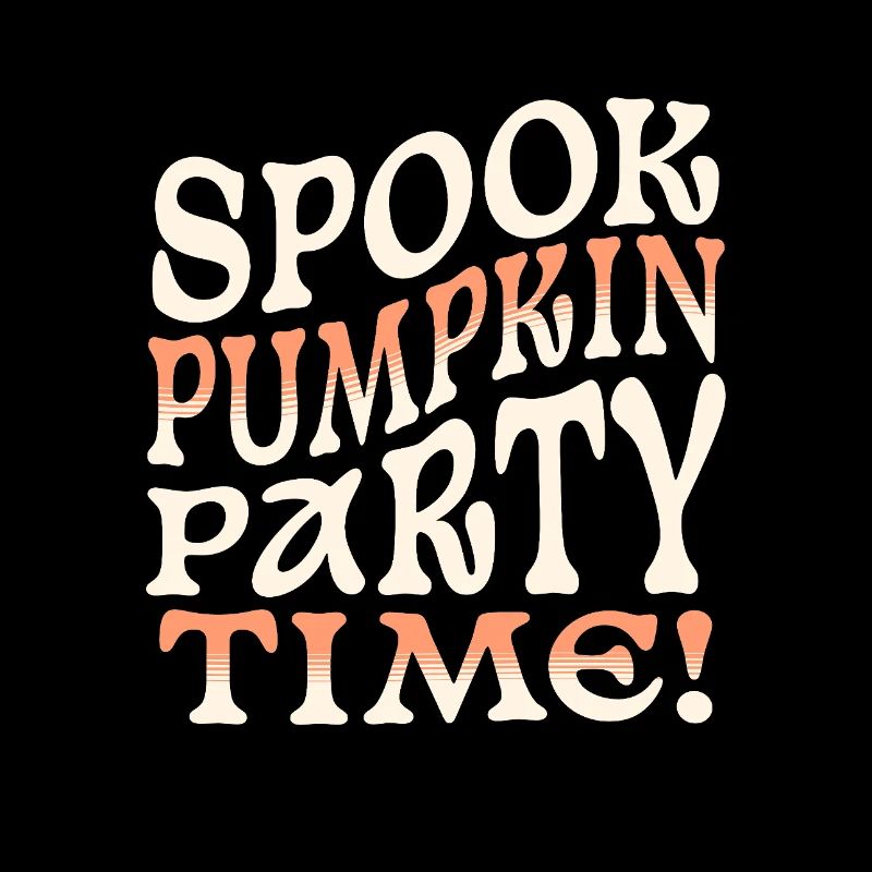 Spooky pumpkin party time