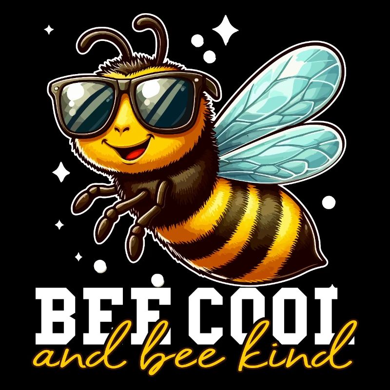 Abeille Lunetée Bienveillante