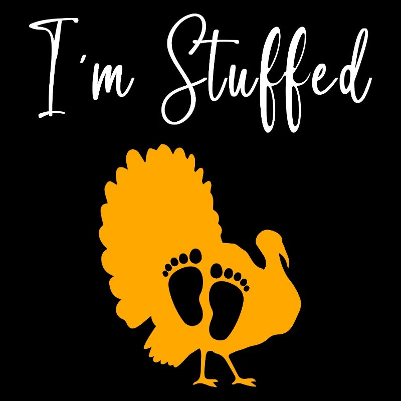 Thanksgiving Gender Reveal Werdende Mutter