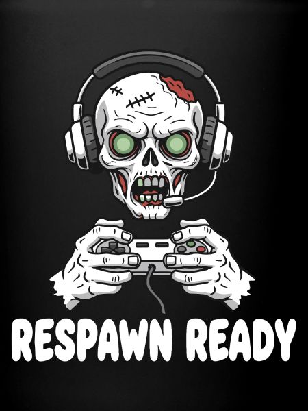 Respawn Ready Zombie Skull Gaming