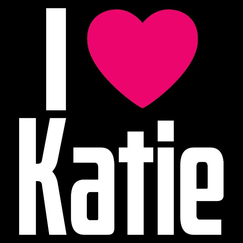 I Love Katie Pinkes Herz Ich liebe Katie