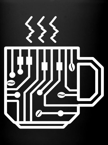 Circuit Mug Glyph Tech Brew