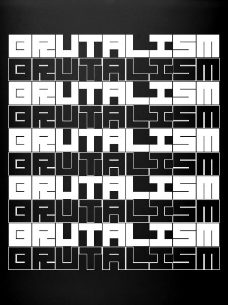 Brutalism Glitch Grid