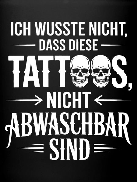 Tatouages non lavables : Déclaration