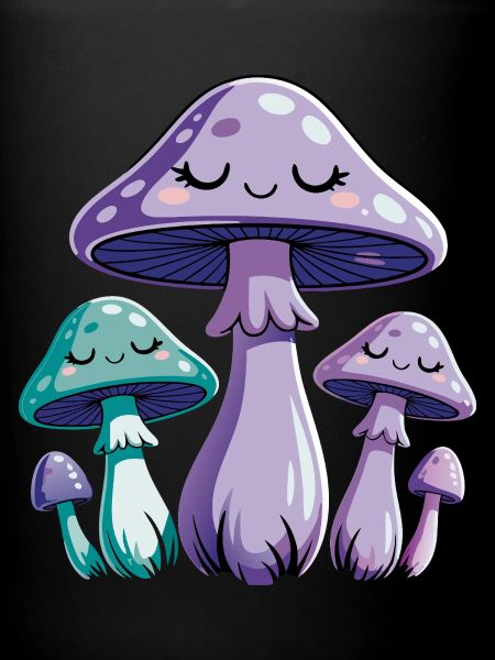 Purple Dreaming Mushrooms