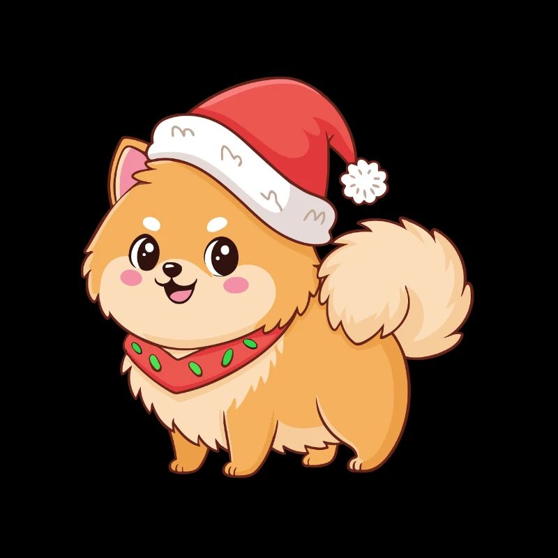 Chien Noël Charmeur