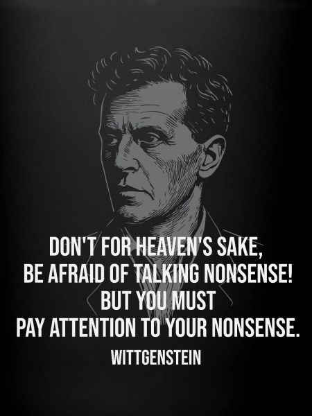 Wittgenstein-Unsinnzitat