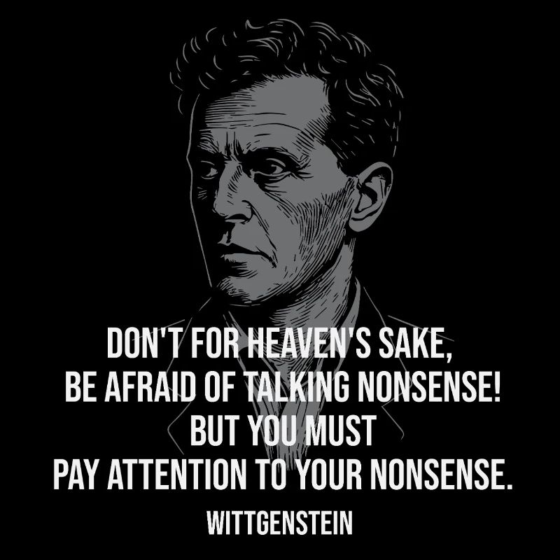 Wittgenstein Nonsense Quote