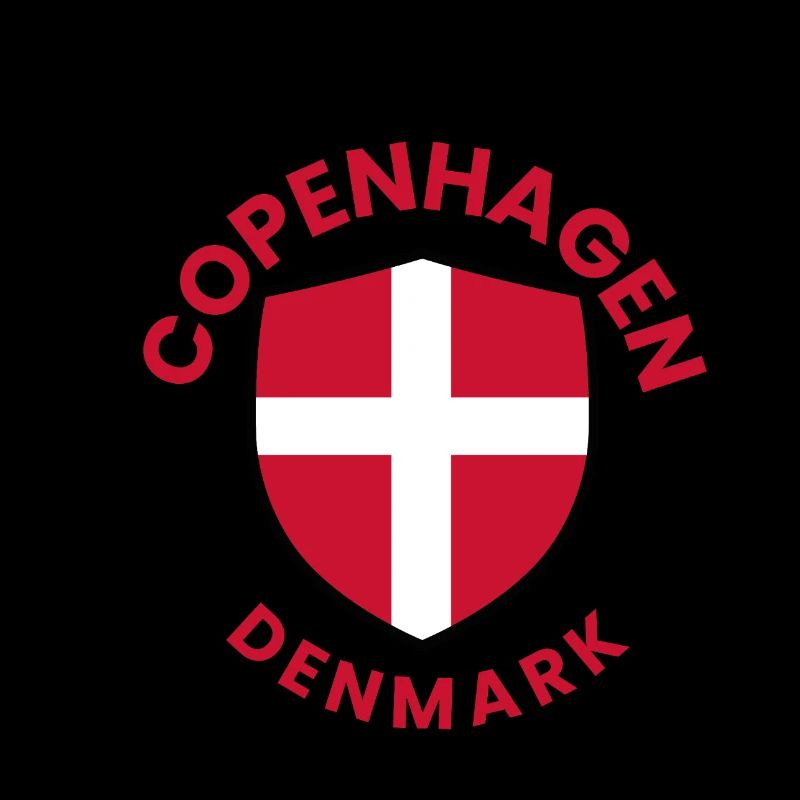 Danish Shield Copenhagen Badge