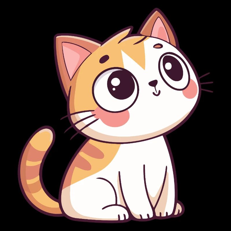 Neugieriges Kätzchen