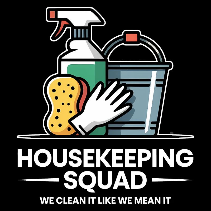 Funny Cleaning Design