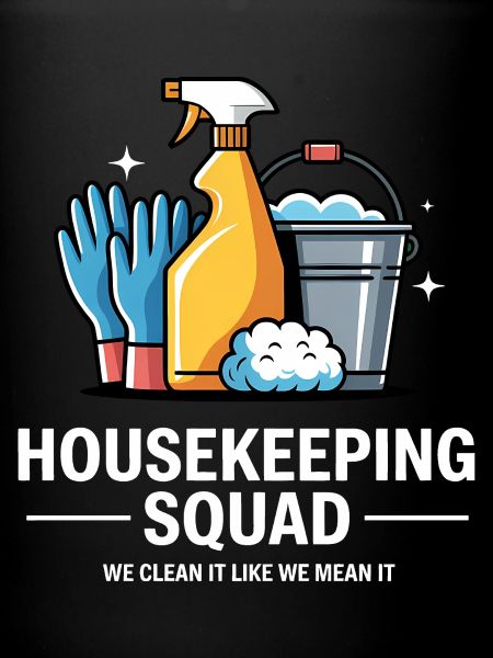 Funny Cleaning Design