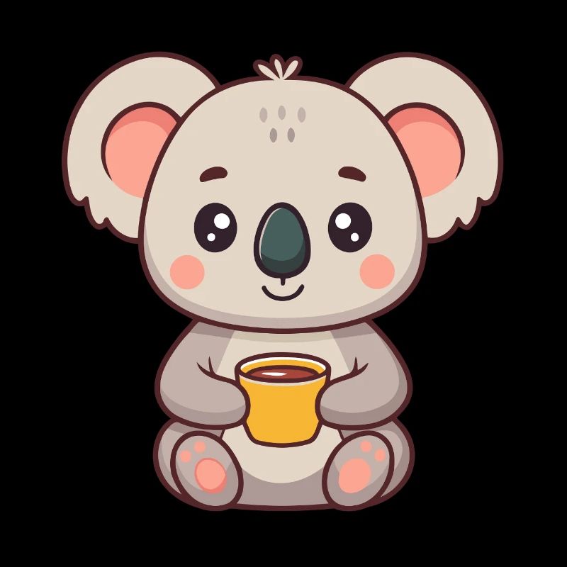 Koala Süße Kaffeetasse