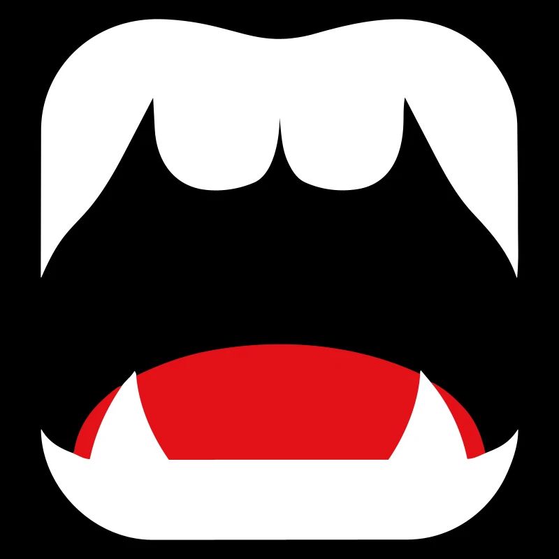 Petits Monstres : Bouche de vampire en Rouge d’Ombre