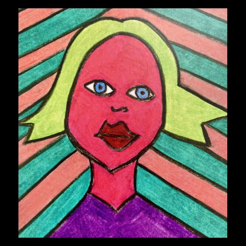 Strahlende Frau - Mutter