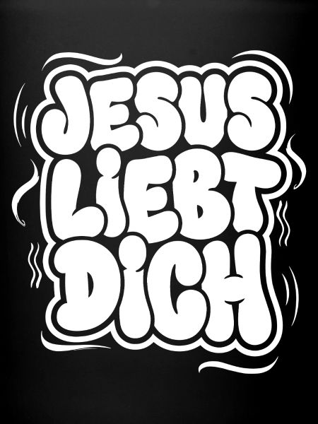 Jésus t’aime, lettres bouillonnantes