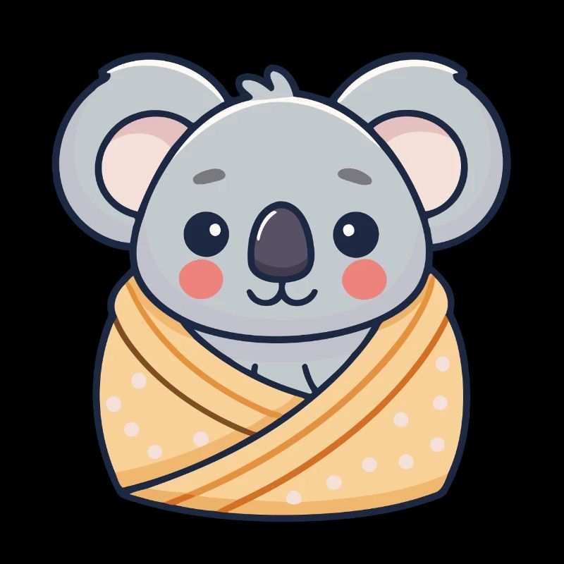 Koala Pastel Cozy Cocoon