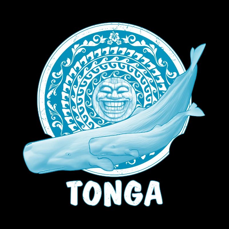 Cachalolots et masque tiki