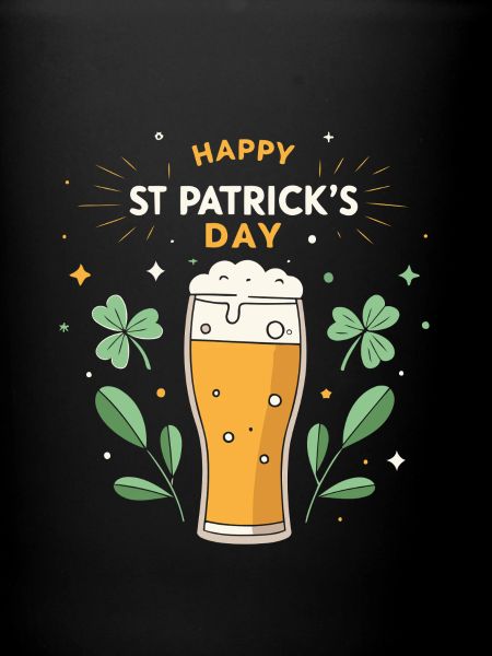 Saint Patrick Bière Festive