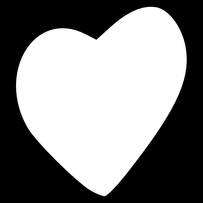 Minimalist heart – simple love design