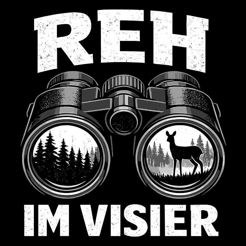 Jäger Reh Visier Jagd Geschenk