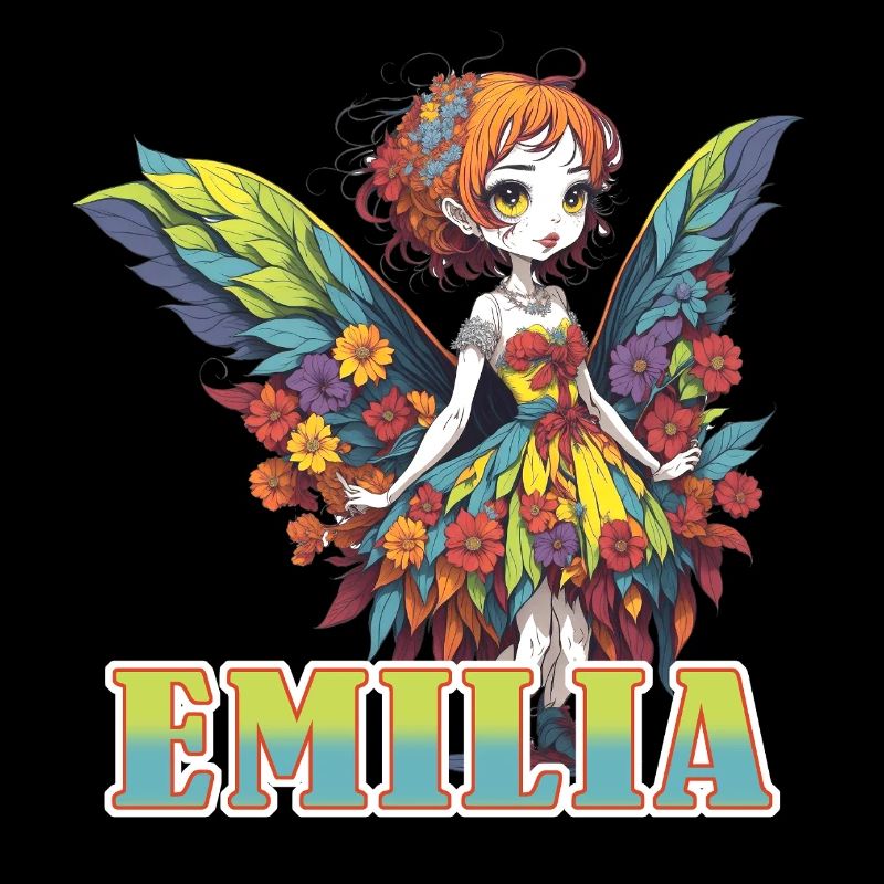 Emilia - Mädchenname - Fee 