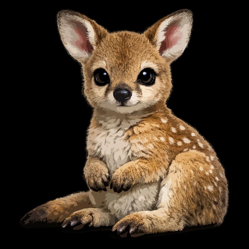 Cute Baby kangaroo joey