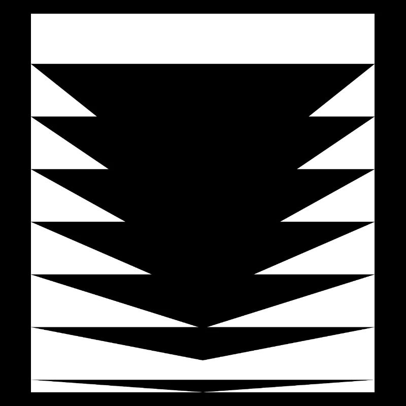 black triangles pattern